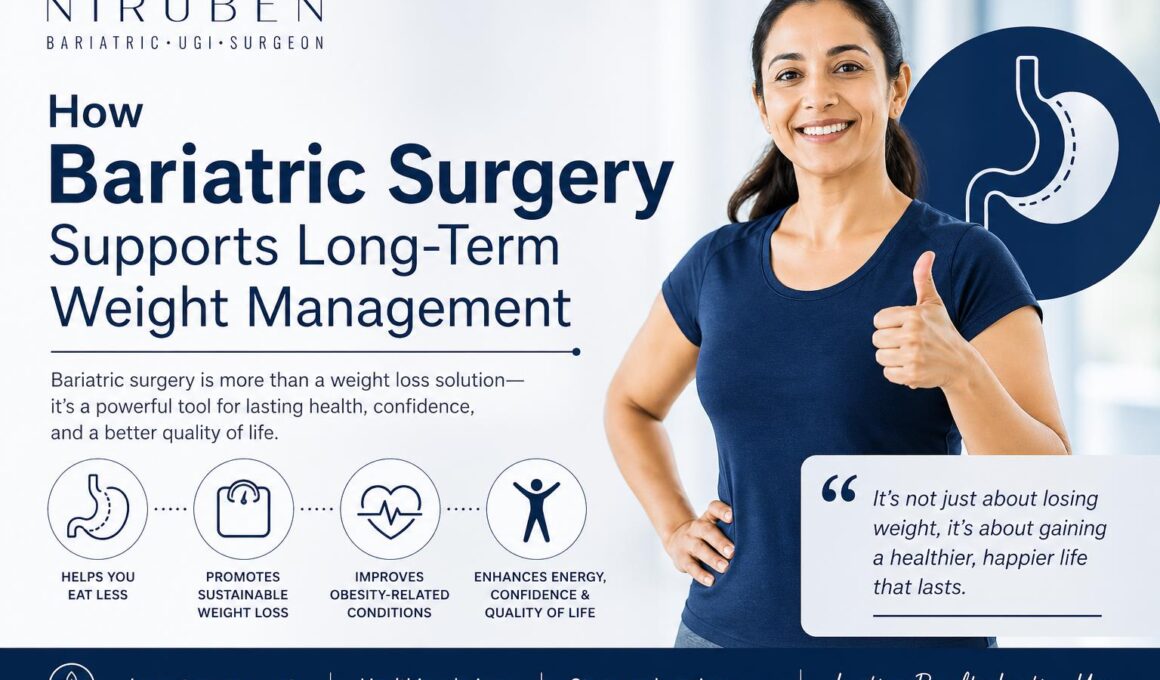 how bariatric surgery supports long term weight management