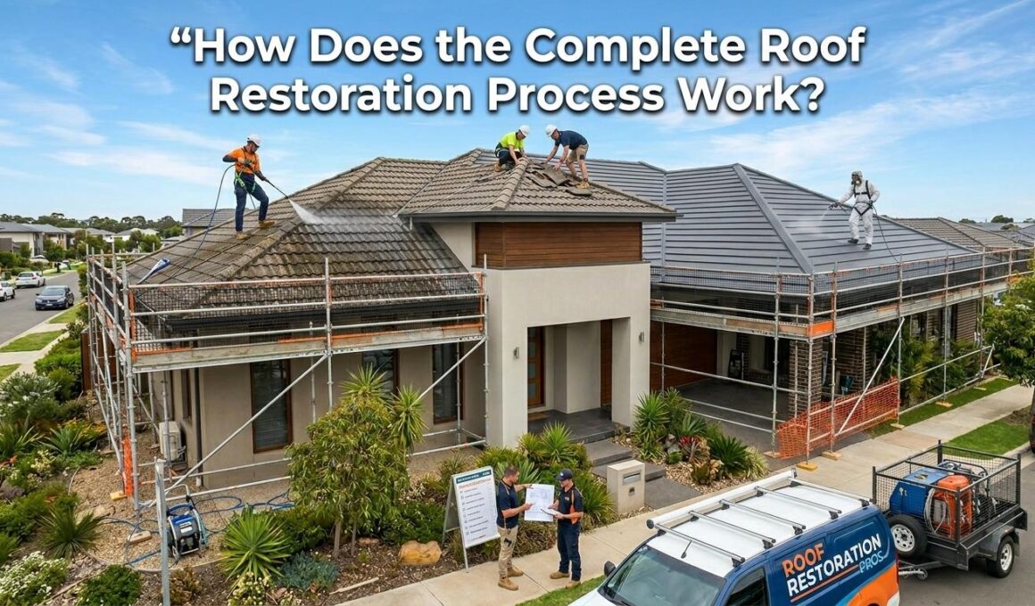 how does the complete roof restoration process work
