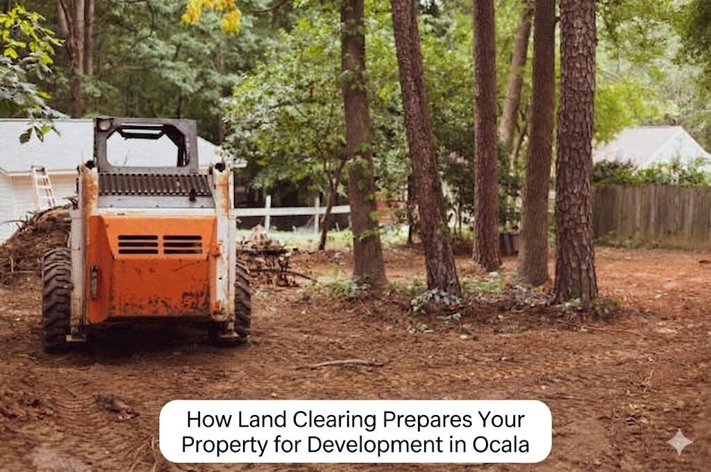 how land clearing prepares your property for development in ocala