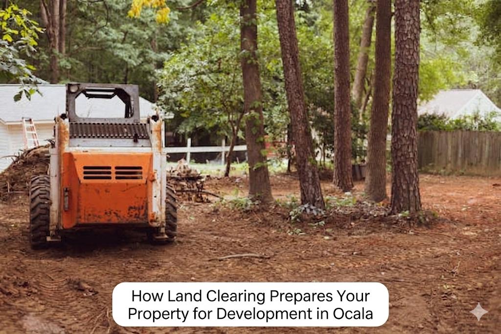 how land clearing prepares your property for development in ocala