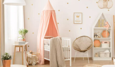 creative baby room ideas for a stylish and cozy space