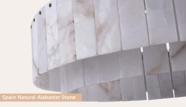 why alabaster lighting is becoming a favorite for warm modern homes
