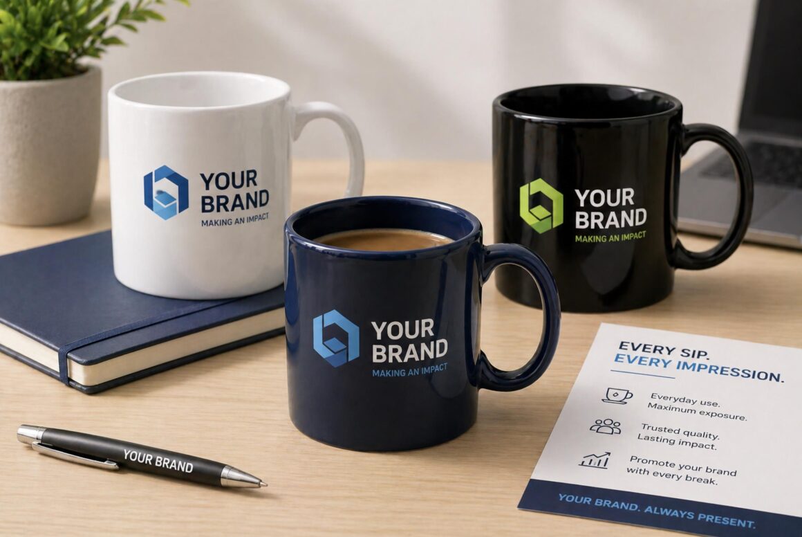 why logo branded mugs are powerful employee motivation tools