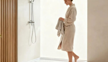 your acrylic shower is showing its age