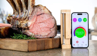 built in wireless meat thermometer