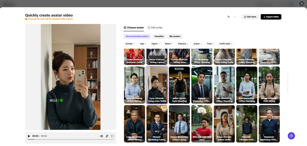 create professional sales announcements