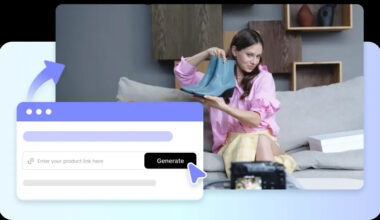 create professional sales announcements with an ai character host