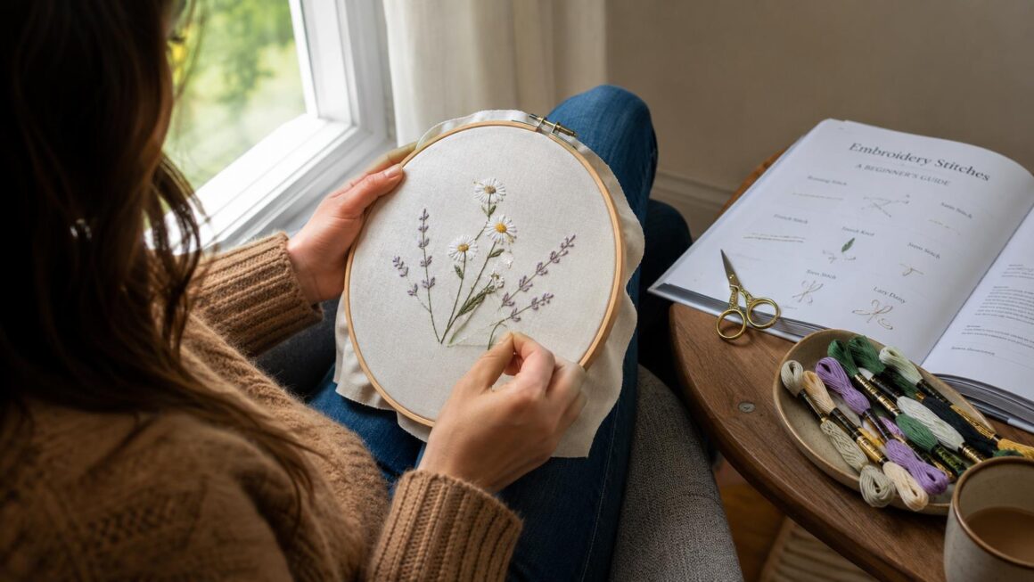 why embroidery is the perfect beginner hobby