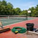 best practices for maintaining outdoor sports courts