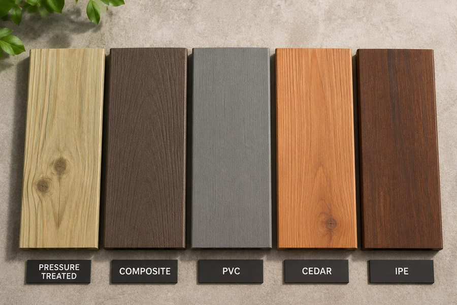 Composite vs PVC vs Wood Decking Cost Toronto | Decksforlife