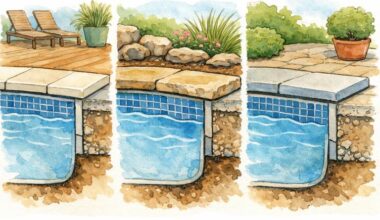 modern pool coping solutions enhance your pool with style and durability