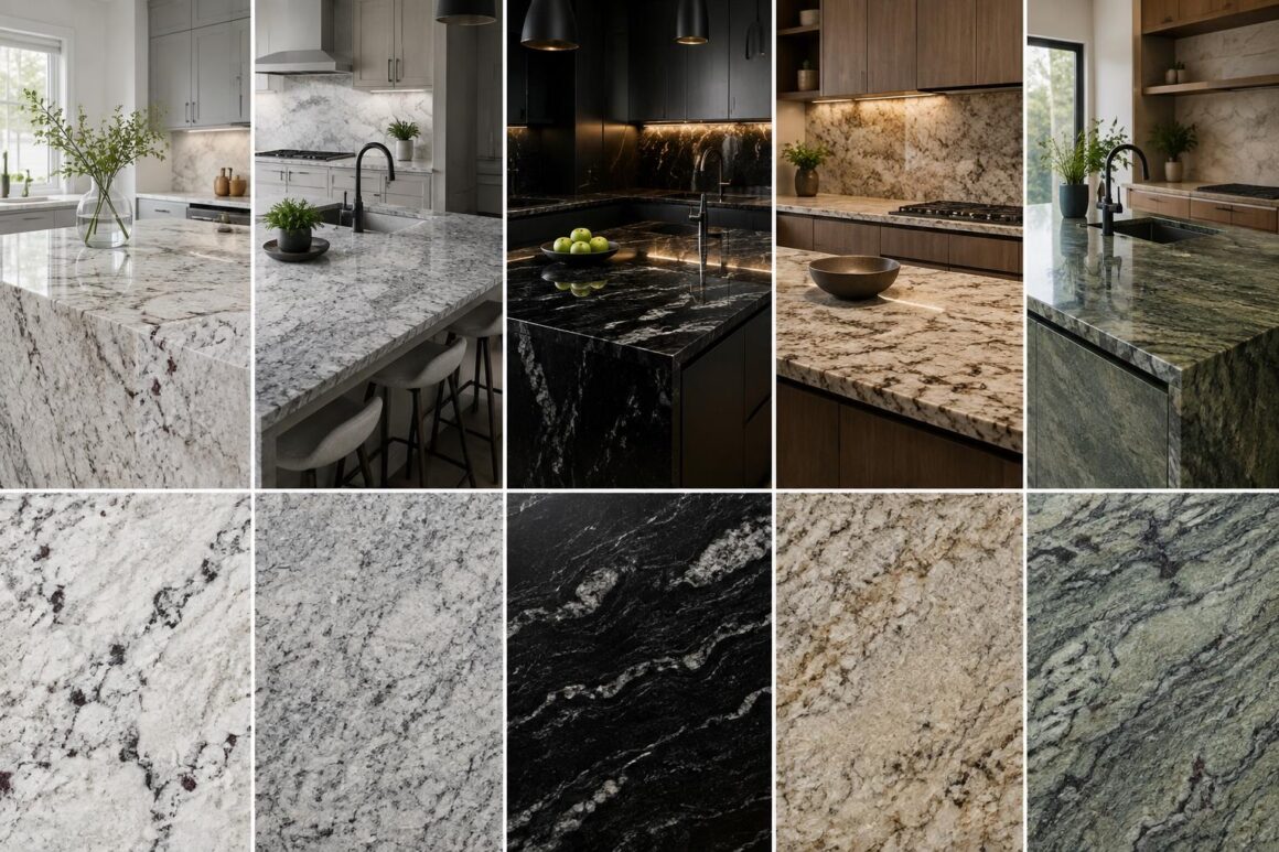 granite color trends that will dominate modern homes