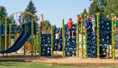 how school playground equipment supports active and engaging play