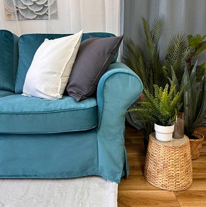 how the right ektorp sofa cover can transform your interior 3