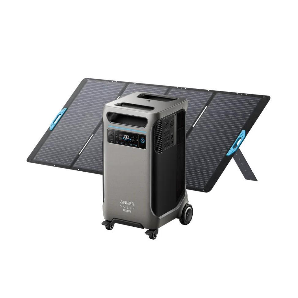 how to calculate solar powered generator capacity need