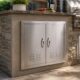 top features to consider when choosing outdoor kitchen storage