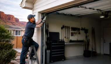 what homeowners can expect from a reliable garage door repair service in cedar city