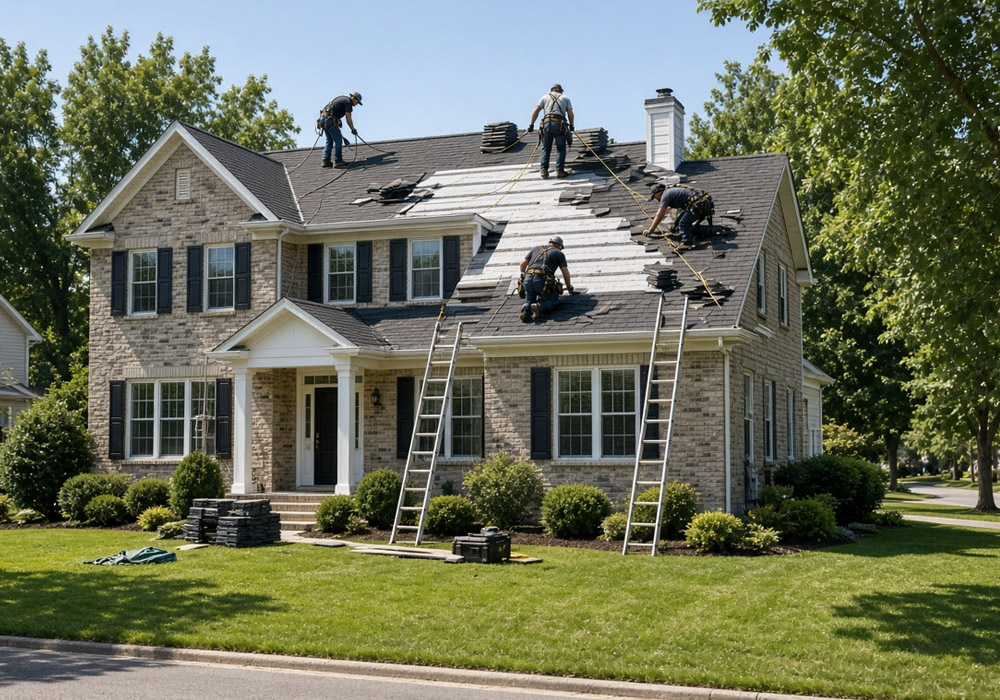 what types of projects can a roofing company in liberty township, ohio handle