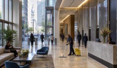 cleaning schedule for high traffic philadelphia workplaces