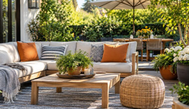 how to create a stylish and functional outdoor living space