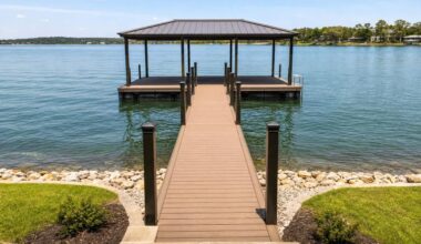 texas lake dock design key steps for long term durability