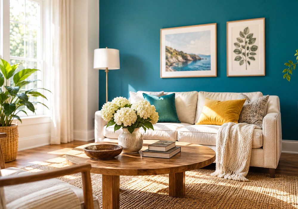 the color change that makes everything else in the room look new