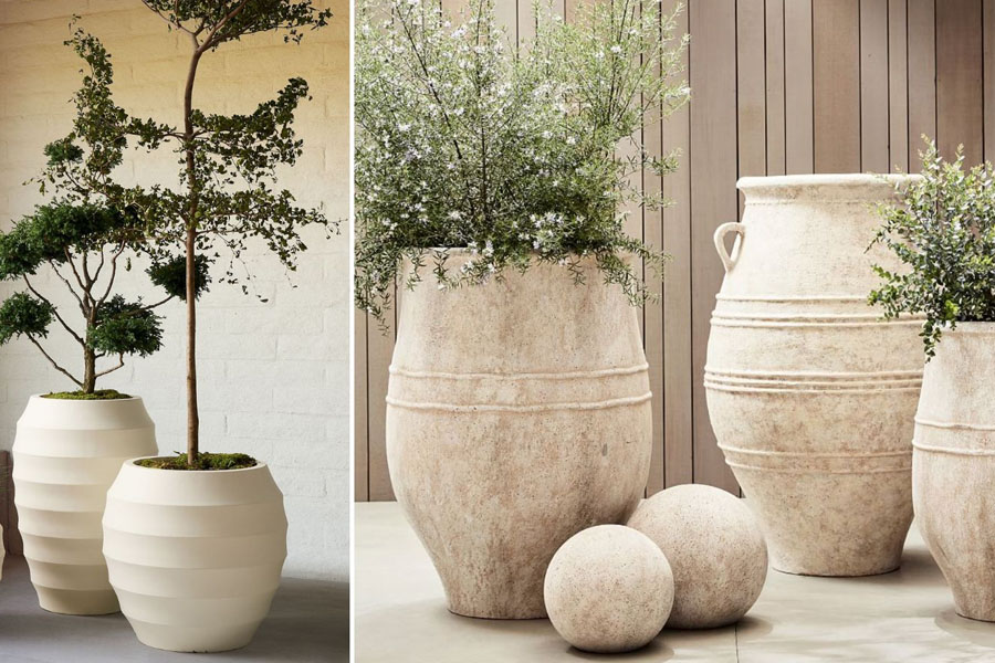 enhancing your garden aesthetics with large outdoor pots from wentworth falls pots