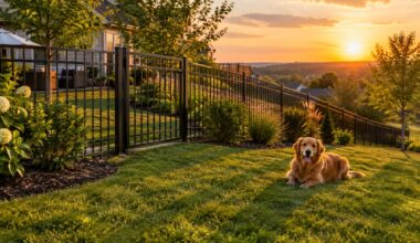 how to choose the right fence for pools pets slopes and curb appeal in ohio
