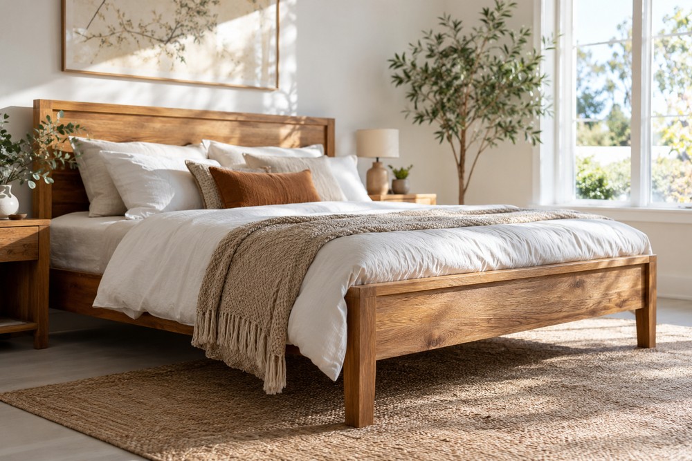 the ultimate guide to choosing timber bed frames for your bedroom