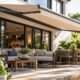 transform your outdoor space with stylish retractable awnings