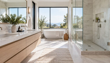 why five extra inches can completely change a bathroom